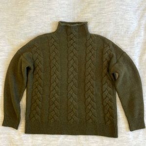 Madewell Grenville Cableknit Sweater
